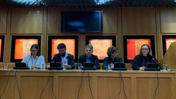 Ο διευθυντής του ΟΣΔΕΛ Γιωργανδρέας Ζάννος στη διημερίδα «Διαχείριση Πνευματικών Δικαιωμάτων Μουσικών Αρχείων και Συλλογών: Θεσμικό Πλαίσιο και Μεθοδολογικές Προσεγγίσεις»